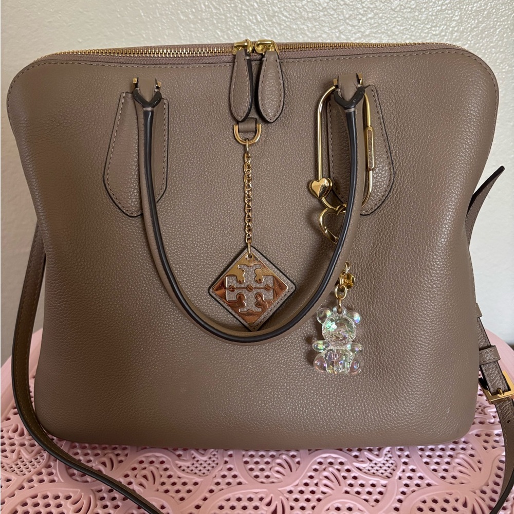 Tory Burch Pebbled Swing Bag (Large)